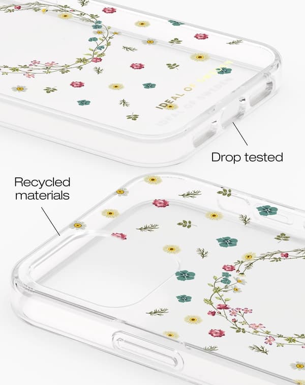 Clear Case iPhone 12 / 12 Pro Petite Floral Transparent
