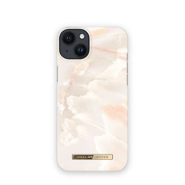 Printed Case MagSafe iPhone 14 Plus Rose Pearl Marble
