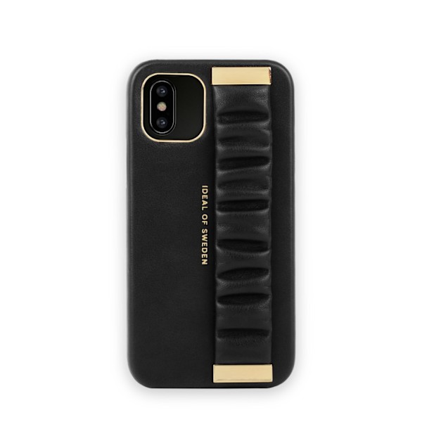 Statement Case iPhone 11 Pro / XS / X Ruffle Noir Top Handle