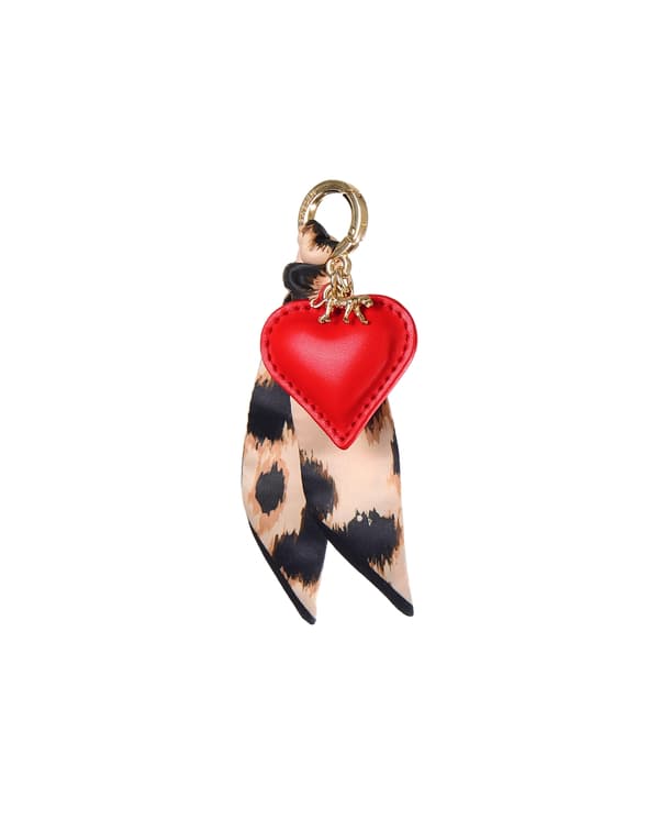 Bag Charm Leo Scarf Guld