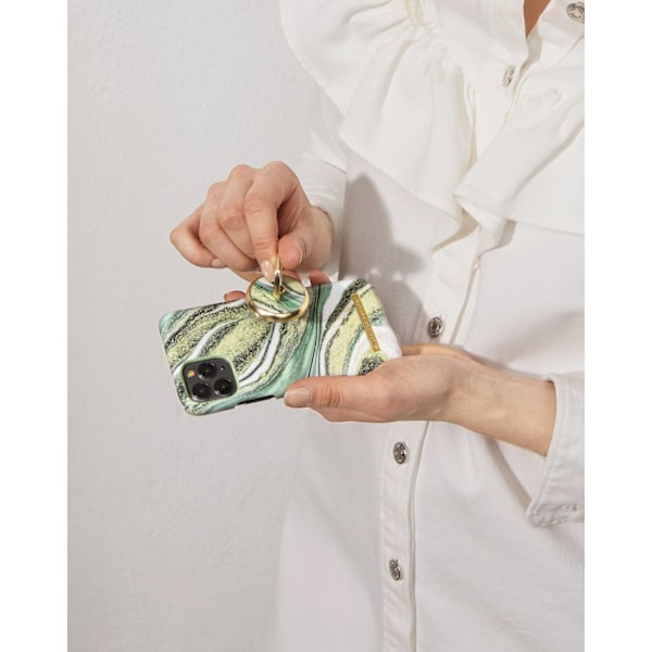 Printed Case Galaxy S20 Plus Cosmic Green Swirl