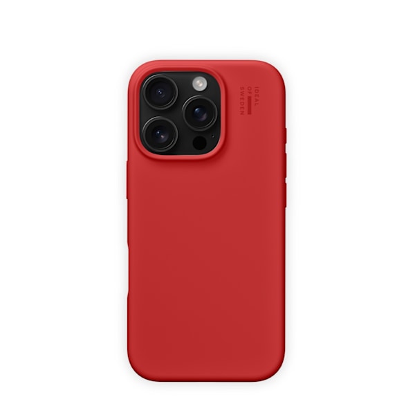 Silicone Case MagSafe iPhone 16 Pro Max Red