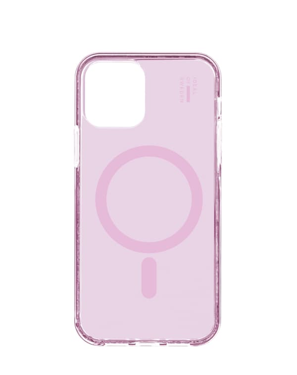 Clear Case MagSafe iPhone 12 / 12 Pro Light Pink Pink