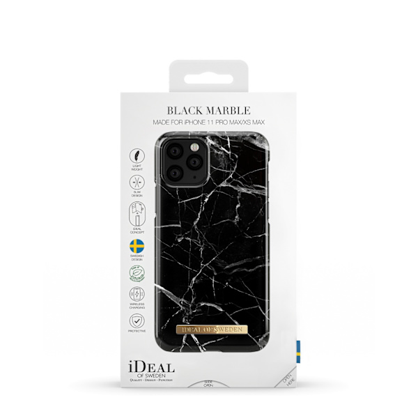 Printed Case iPhone 11 Pro Max / XS Max Black Marb