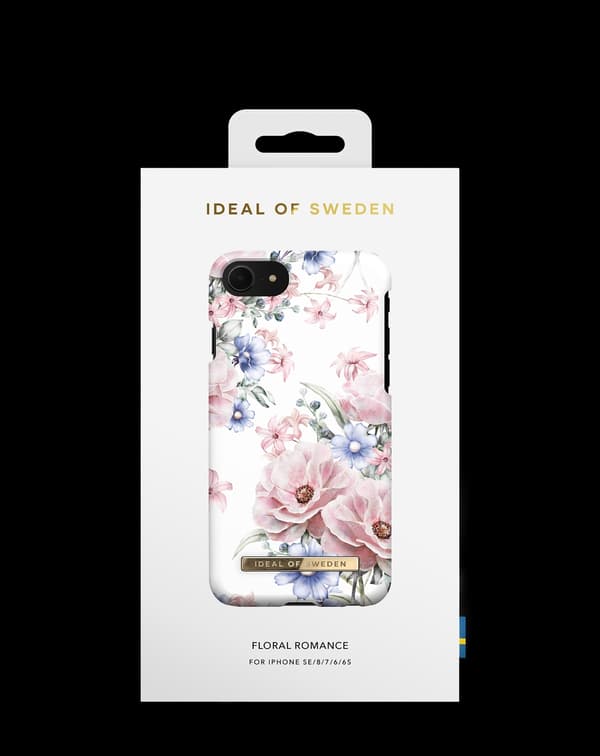 Printed Case iPhone 8 / 7 / 6 / 6S / SE Floral Romance White