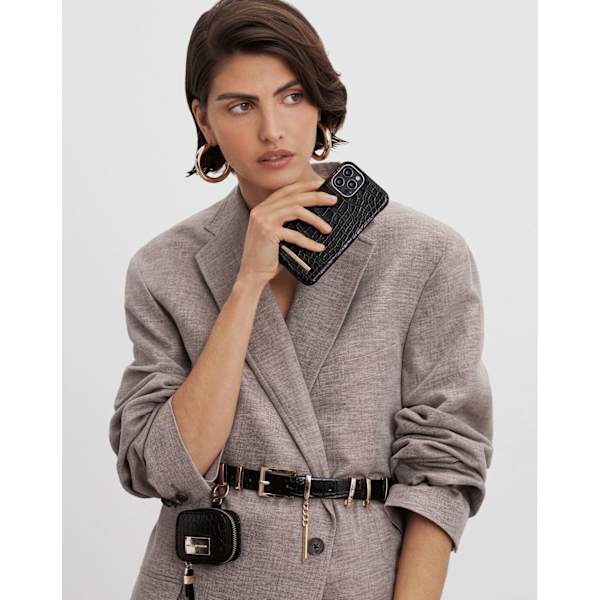 Atelier Case Galaxy S21 Ultra Neo Noir Croco