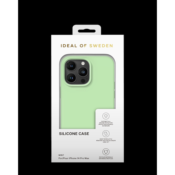 Silicone Case iPhone 14 Pro Max Mint Green