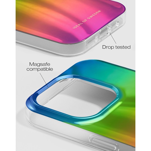 Mirror Case MagSafe iPhone 15 Pro Max Rainbow Multicolor