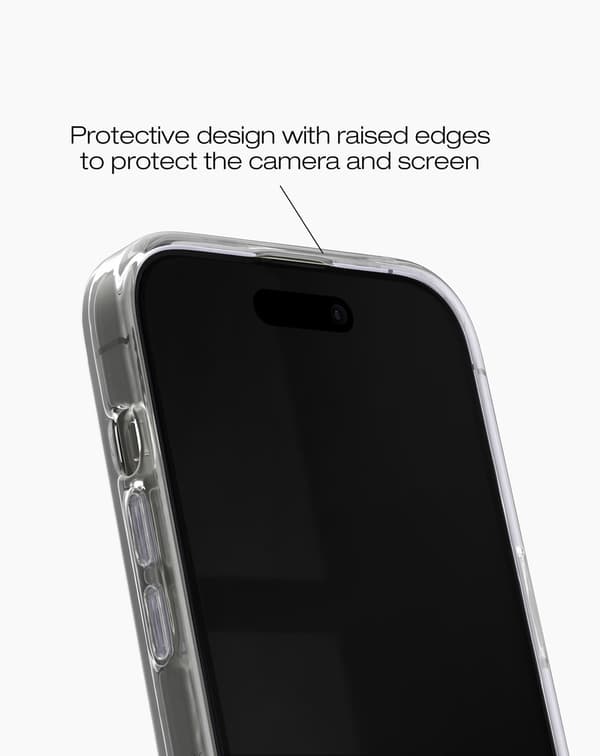 Clear Case MagSafe iPhone 13 / 14 / 15 / 16e / 17e Tulip Bloom