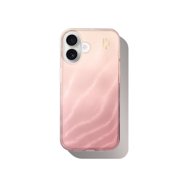 Clear Case iPhone 16 Rose Blush Pink