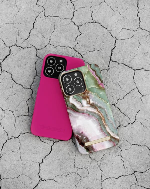 Printed Case iPhone 13 Pro Northern Lights Green