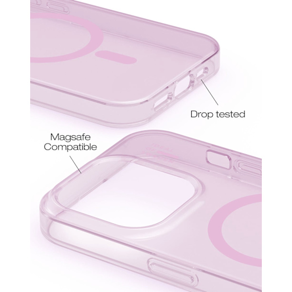 Clear Case MagSafe iPhone 15 Pro Max Light Pink Light pink