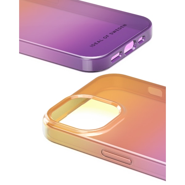 Clear Case iPhone 13 / 14 / 15 / 16e Vibrant Ombre MultiColor