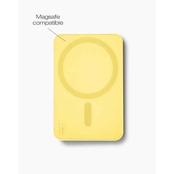 MagSafe Suction Phone Mount Soft Lemon Yellow