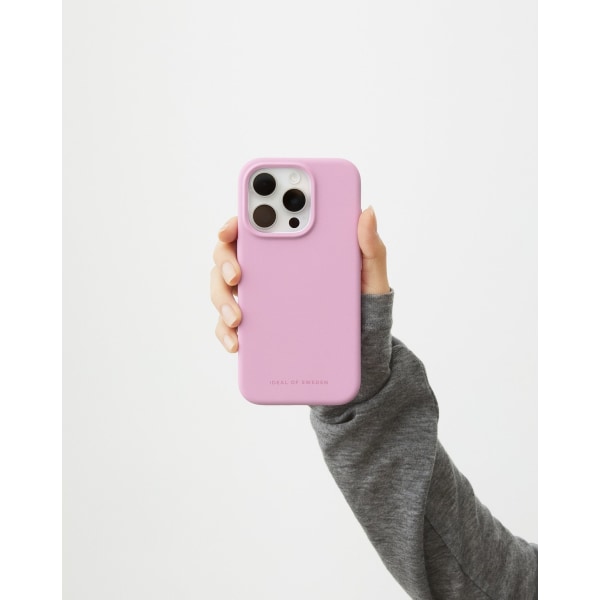 Silicone Case MagSafe iPhone 15PL Bubblegum Pink