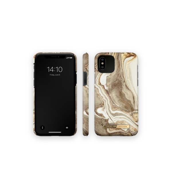 Fashion Case iPhone 11P/XS/X Golden Sand Marble