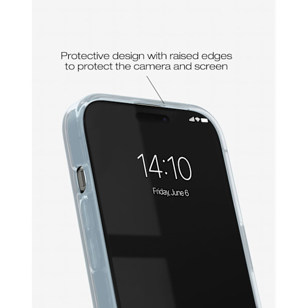 Mirror Case iPhone 15 Plus Mirror Sky Blue Blå