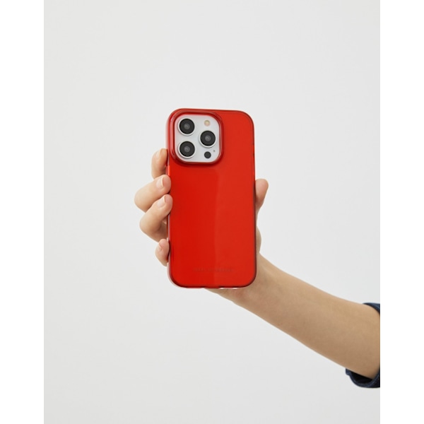 Clear Case iPhone 15 Plus Radiant Red