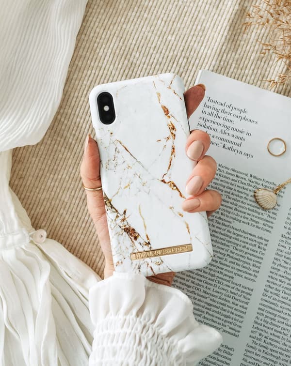 Printed Case Galaxy S9 Carrara Gold