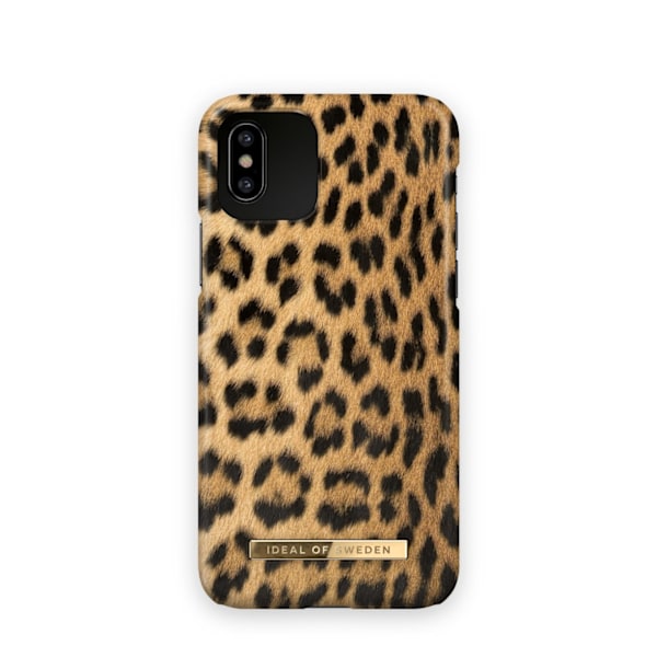 Printed Case iPhone 11 Pro / XS / X Wild Leopard Brown