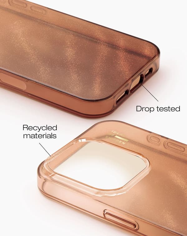 Clear Case iPhone 16 Pro Max Mocha Mousse Brun