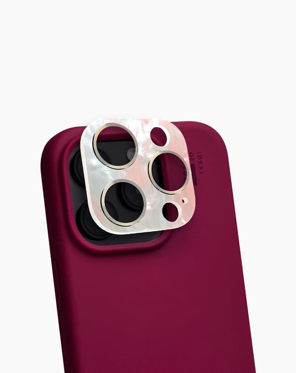 Camera Lens Protector 3D iPhone 17 Pro Max Marble Light Pink Pink
