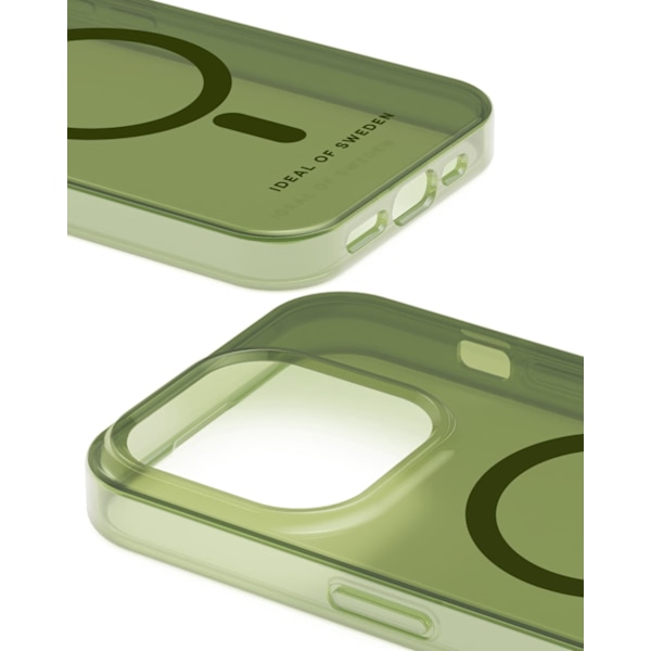 Clear Case MagSafe iPhone 15 Pro Max Khaki Grön