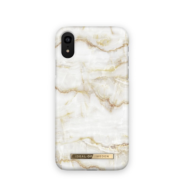 Printed Case iPhone XR Golden Pearl Marble