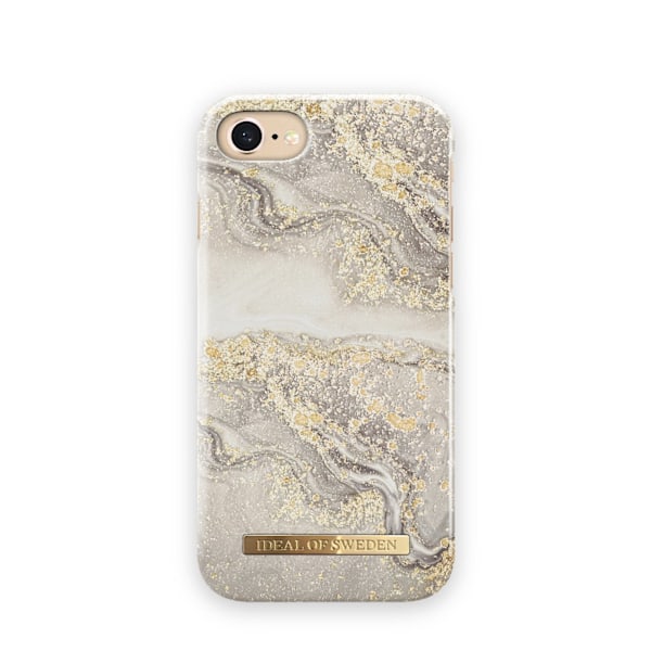 Printed Case iPhone 8 / 7 / 6 / 6S / SE Sparkle Greige Marble