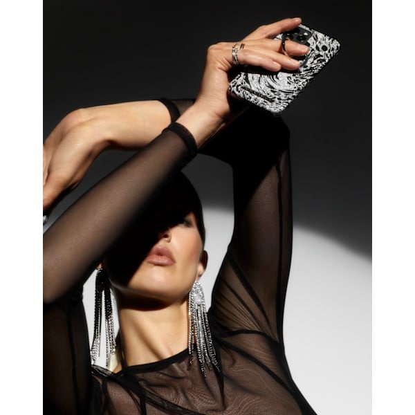 Printed Case iPhone 8 / 7 / 6 / 6S / SE Hypnotic Sparkle Silver