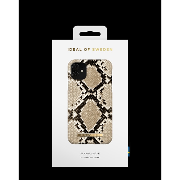 Printed Case iPhone 11 / XR Sahara Snake Beige