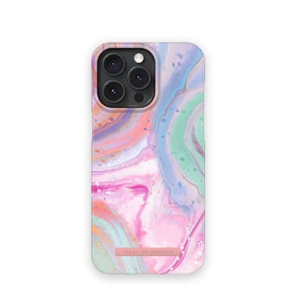 Printed Case iPhone 15 Pro Max Pastel Marble Multicolor