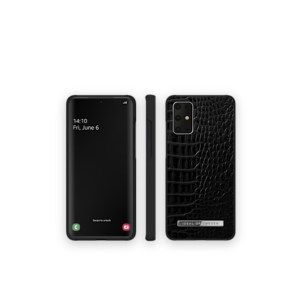 Atelier Case Galaxy S20 Plus Neo Noir Croco Silver