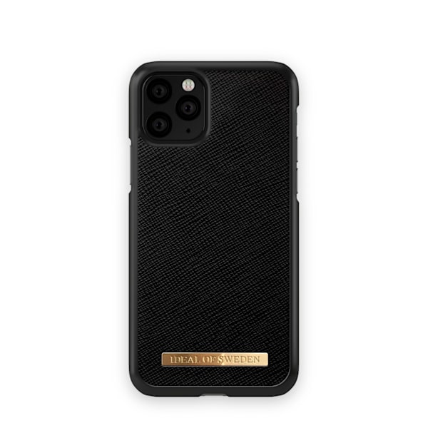 Saffiano Case iPhone 11 Pro / XS / X Black