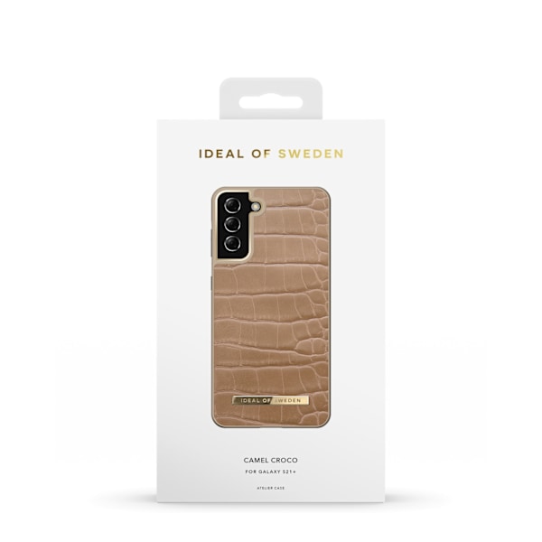 Atelier Case Galaxy S21 Plus Camel Croco