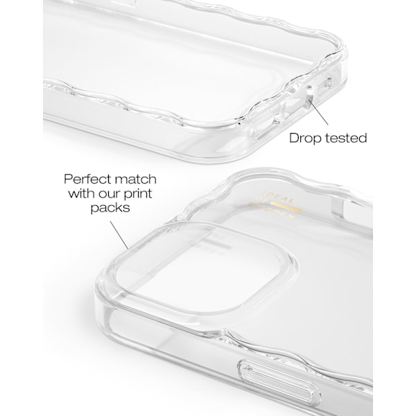 Frame Case iPhone 13 / 14 / 15 / 16e Clear Transparent