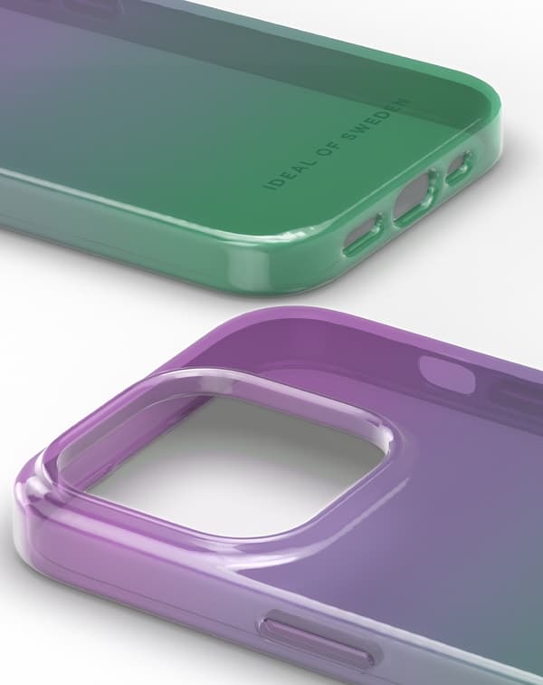 Clear Case iPhone 15 Pro Fluorite Ombre multifärg