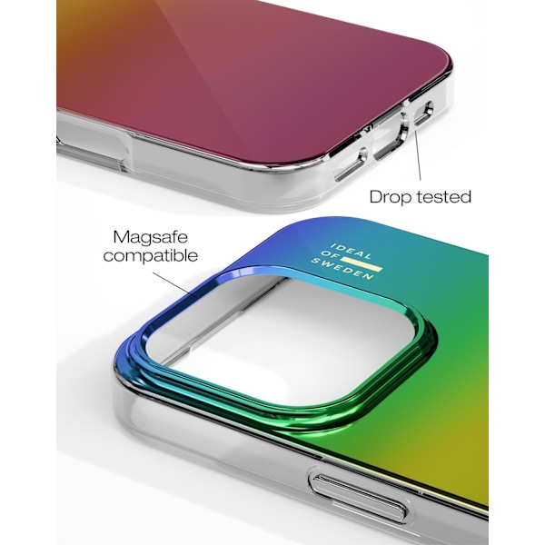 Mirror Case MagSafe iPhone 16 Pro Rainbow