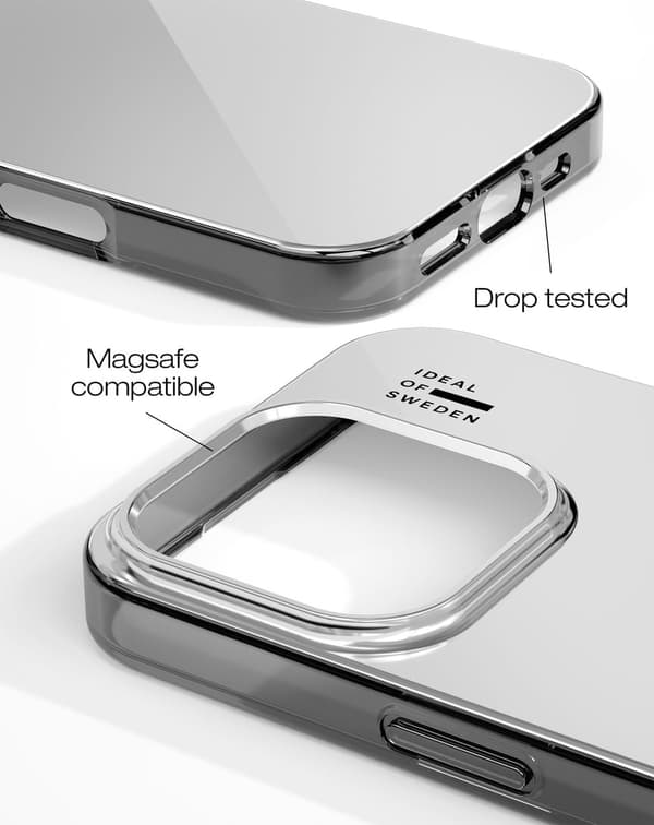 Mirror Case MagSafe iPhone 16 Pro Mirror Silver