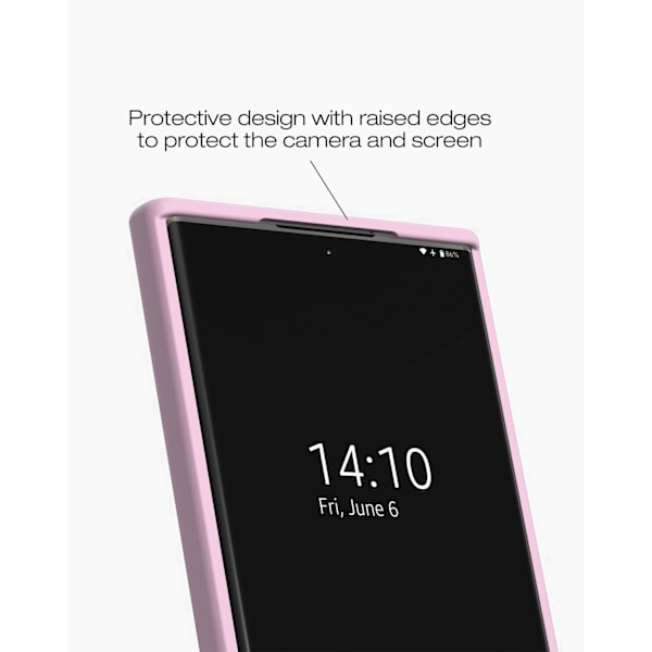 Silicone Case MagSafe Galaxy S24 Ultra Bubblegum Pink Rosa