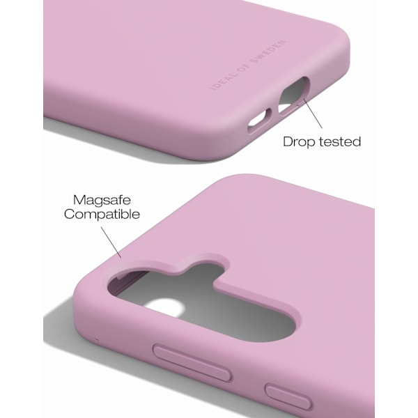Silicone Case MagSafe Galaxy S24 Plus / S25 Plus Bubblegum Pink Rosa
