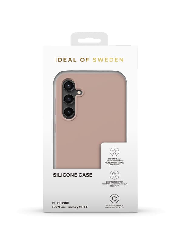 Silicone Case Galaxy S23 FE Blush Pink Pink
