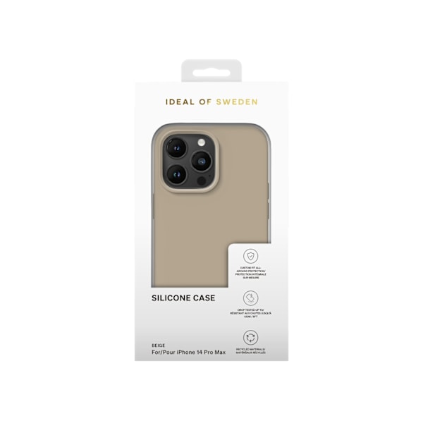 Silicone Case iPhone 14 Pro Max Beige Beige