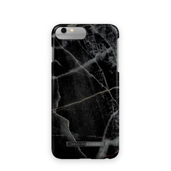 Printed Case iPhone 8 / 7 / 6 / 6S Plus Black Thunder Marble