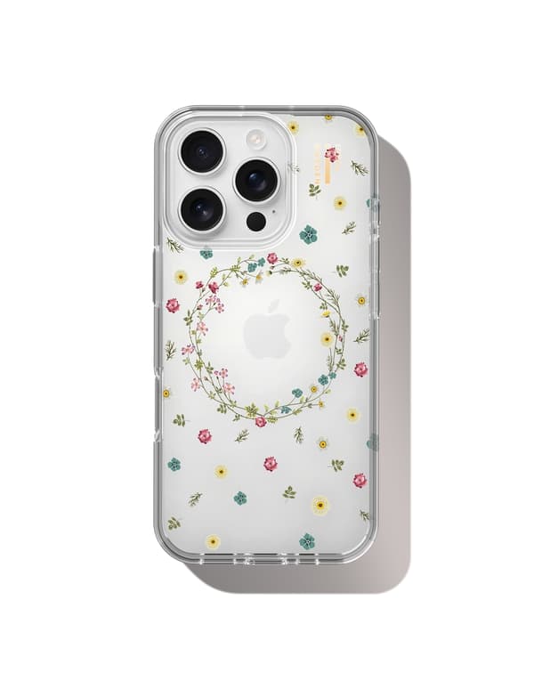 Clear Case iPhone 16 Pro Petite Floral