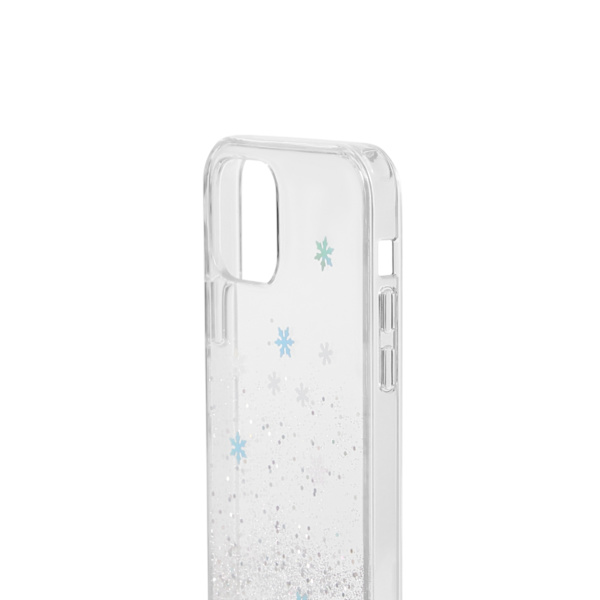 Clear Case iPhone 12 / 12 Pro Snowflake Silver