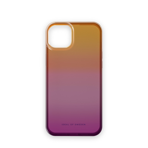 Clear Case iPhone 15 Plus Vibrant Ombre multifärg