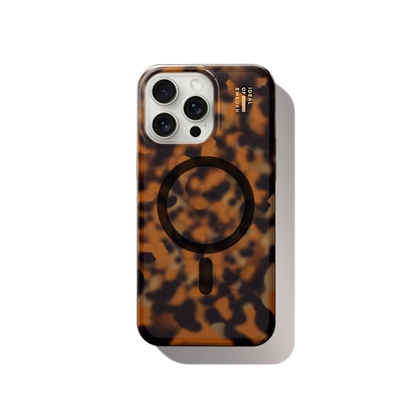 Clear Case MagSafe iPhone 15 Pro Max Tortoise Brown