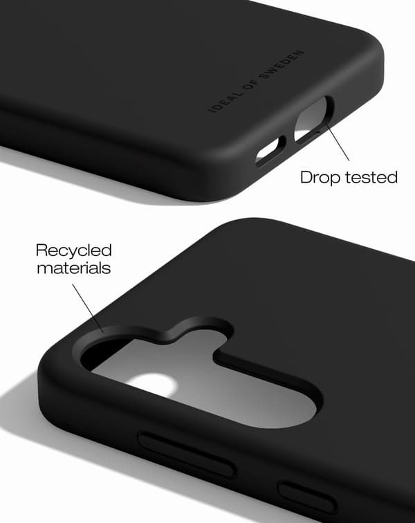 Silicone Case Galaxy S24 Plus / S25 Plus Black Svart