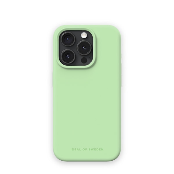 Silicone Case iPhone 15 Pro Mint Green